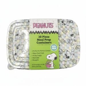 Peanuts Meal Prep Containers